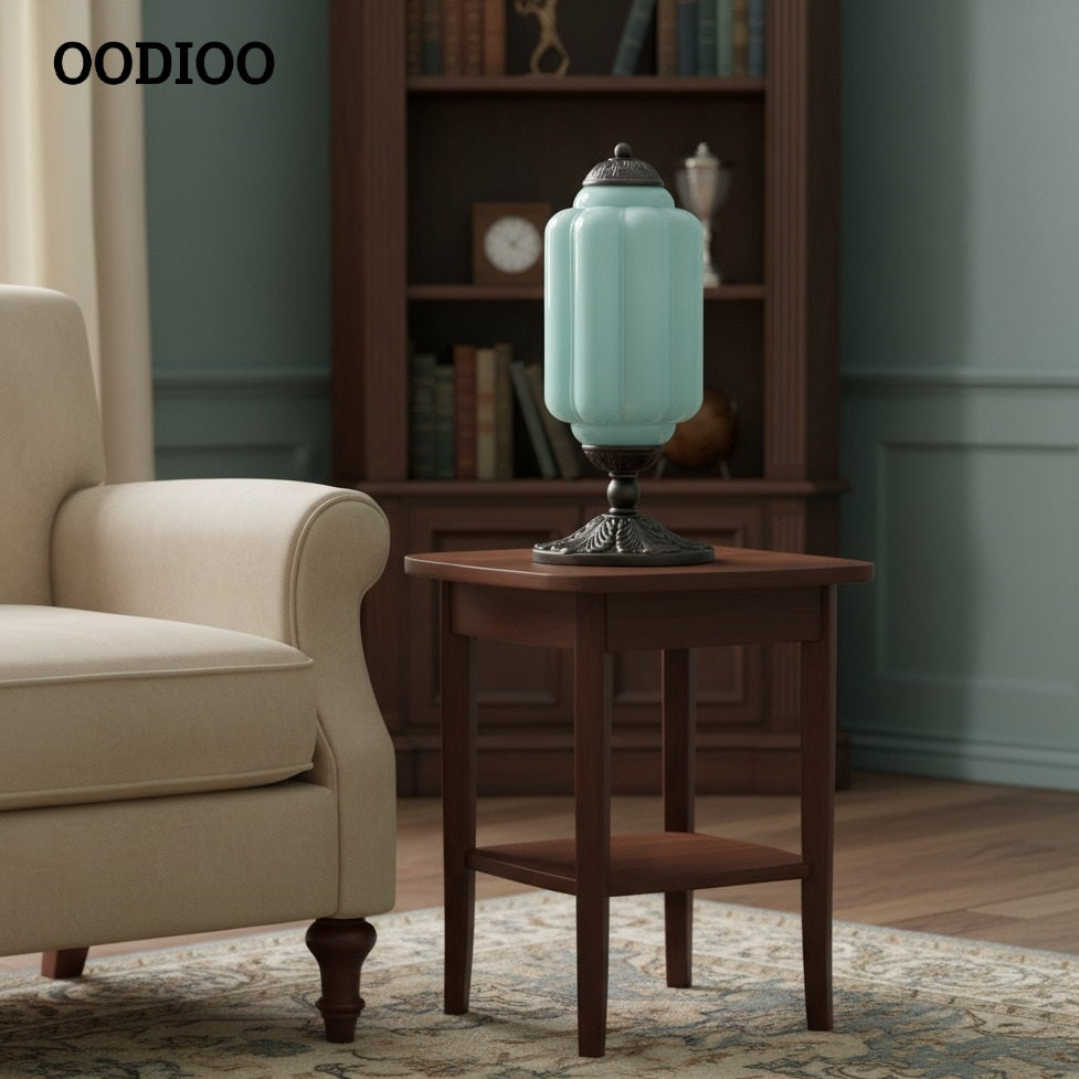 Eloise Vintage Glass Pumpkin Table Lamp